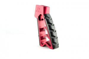 Tyrant Designs Mod Grip, w/Chevron Back Straps, Red, Large, TD-763-R4 426848613296