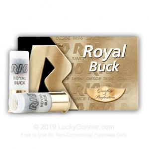 12 ga - 2-3/4" #4 Buck - Rio - 5 Rounds 435101600040