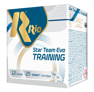 RIO Ammunition Star Team Training 12 Gauge 7/8 oz 2 3/4 in Centerfire Shotgun Ammo, 25 Rounds, STT24LT75 435101634922