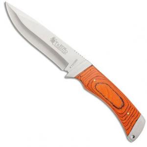 Trento Hunter 320 Fixed Blade Knife 6.06" 420C Drop Point Nylon Sheath