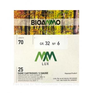 12 Gauge - 2-3/4" 1-1/8oz. #6 Shot - BioAmmo Lux Lead - 250 Rounds 436590220139