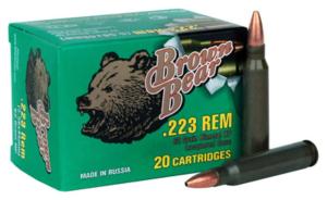 Brown Bear .223 Remington 62gr Hp 20-pack 4607094860259