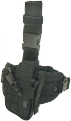 Leapers UTG Special Ops Tactical Thigh Holster, Right Handed, Black, PVC-H178B PVCH178B