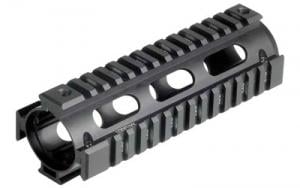 Leapers - UTG Model 4/15 Quad Rail, Fits AR Rifles, Carbine Length, Bl 471227452506