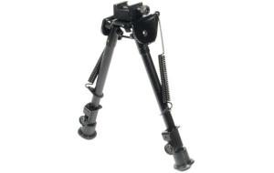 Leapers UTG Tactical OP Bipod, Rubber Feet, 6.1in-7.9in Center Height, Black, TL-BP78 TLBP78