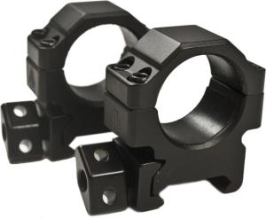 Leapers UTG MAX STRENGTH 1in Low Profile Picatinny Rings, 18mm Width, Black, RG2W1104 RG2W1104