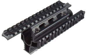 UTG Pro Universal AK47 Quad Rail Handguard, Black, MTU009