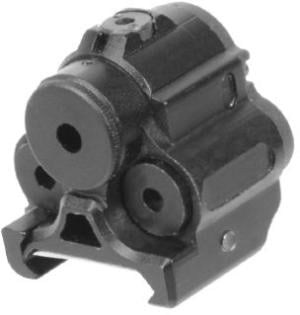 Leapers UTG Sub-compact Red Laser, Solid/Strobe Mode, Integral Mount, Black, SCP-LS200 4712274529489