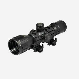 UTG 1" BugBuster 3-9X32 Scope, Side AO, Mil-dot, Dovetail Rings SCP-M392AOD