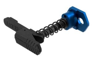 Leapers UTG AR15 Ambidextrous Extended Magazine Release, Matte Blue, TLT-TKSMRB