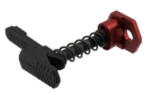 Leapers UTG AR15 Ambidextrous Extended Magazine Release, Matte Red, TLT-TKSMRR