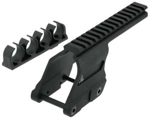 Leapers UTG Pro 870 Optic Mount, 12 Gauge, Scope Mount, Black, MT-RM870 4717385556058