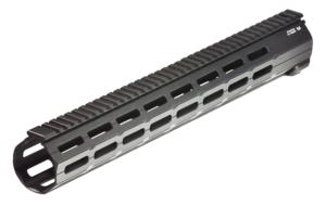 UTG Pro Super Slim SD 16in M-LOK Free Float handguard, Black, MTU047XLM