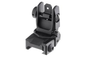 UTG Pro AR Flip-up Rear Sight, Picatinny, Black, TLURS55 4717385556683