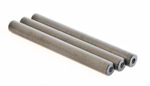 Field Optics Research 12in Leg Extension, 3X Set, Carbon Fiber, 32mm dia, 3/8-16 M-F Connections, FLX-32C3