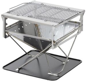 Snow Peak Takibi Stainless Steel Fire & Grill, ST-032SETS 4960589017867