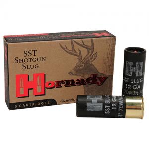 Hornady SST 12 Gauge  2-3/4" 300 Grain FTX Sabot Slug  100 Round Case 8623