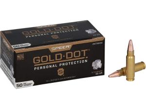 Speer Gold Dot 5.7x28mm FN Ammo 40 Grain Bonded Jacketed Hollow Point Case of 500 (10 Boxes of 50) 