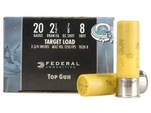 Federal Top Gun Ammunition 20 Gauge 2-3/4 7/8 oz - 513388"