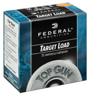 Federal Tg1228 Top Gun Target 12 GA 2.75" 1 OZ 8 Shot 25Box/10Case