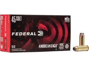 Federal American Eagle Ammunition 45 Colt (Long Colt) 225 Grain Jacketed Soft Point - 351734 AE45LC