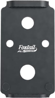 Foxtail Precision Red Dot Adapter Plate, Glock MOS, Holosun 407k, 507k, EPS Carry, Black, 100-007 100007