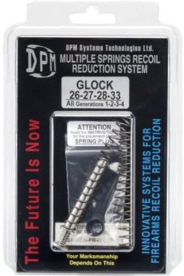 DPM Recoil Reduction System - Slide Extended - for Glock 26/27/28/33/39 All Gen, MS-GL/5 MSGL/5
