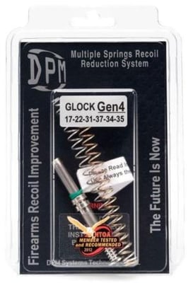 DPM Recoil Rod Reducer System for Glock 17/22/31/37/34/35 Gen 4, MS-GLG4/1 MSGLG4/1