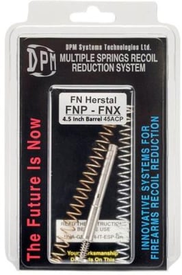 DPM Recoil Rod Reducer System for FN Herstal FNP/FNX Barrel 4.5in/Tactical 5.3in.45ACP, MS-FNH/1 MSFNH/1