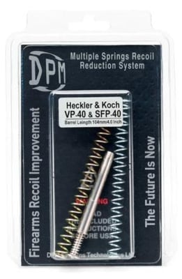 DPM Recoil Rod Reducer System for Heckler Koch VP-40/SFP-40 Barrel 104mm/4in, MS H&K/2 MSH&K/2