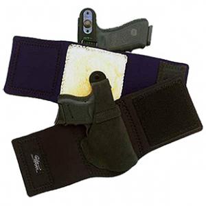 Galco AL286 Ankle Lite Fits Ankles to 13" Glock 26/27 Leather Black AL286