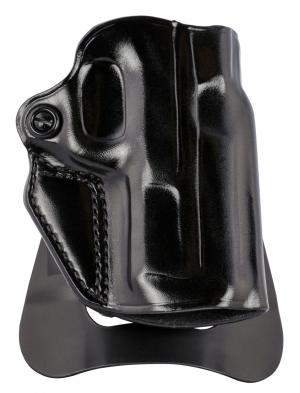 Galco SM2-858B Speed Master 2.0 Black Steerhide Paddle/Belt S&W M&P 380EZ Shield Right Hand