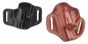 Galco Combat Master Leather Belt Holster, HK VP9, Concealment, Right Hand, Black, CM854B CM854B