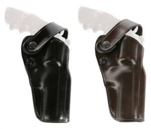Galco DAO Strongside/Crossdraw Leather Belt Holster, Colt King Cobra 6, Colt Python 6, Dan Wesson .357 6, Ruger GP100 6, Ruger Security Six 6, S&W K FR 19 6, S&W K FR 66 6, S&W L FR 586 6, S&W L FR 686 6, Taurus 66 6, Right Hand, Havana, DAO106H