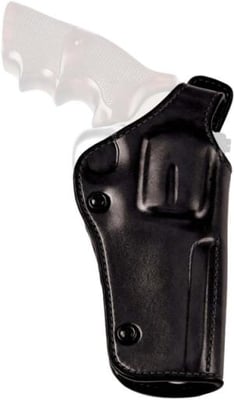 Galco Phoenix Strongside/Crossdraw Leather Belt Holster, Ruger Security Six 4/Service Six 4/Speed Six 4, S&W K FR 10 4/K FR 19 4/K FR 66 4, Taurus 425 Tracker 4/627 Tracker 4/66 4, Right Hand, Black, PHX114B