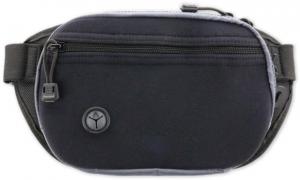 Galco Fastrax Pac Waistpack, Compact, Gray/Black, FTPGBC