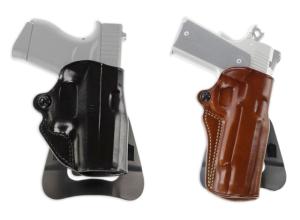 Galco Speed Master 2.0 Paddle/Belt Holster, Colt Agent Revolver, Left Hand, Black, SM2-119B