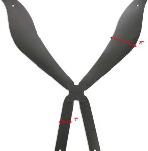 Galco 2in Wide Harness For System, Black, SSH20B SSH20B