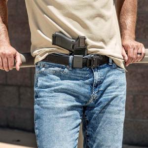 Galco STO882B Stow-N-Go IWB Leather Belt Clip Fits Staccato C2 Right Hand
