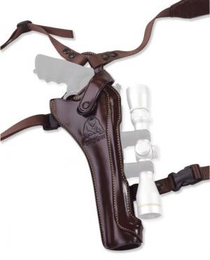 Galco Kodiak Hunter Shoulder Holster Right Hand - Havana KH172H 601299501201