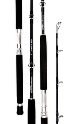 Fitzgerald Fishing Stunner HD Saltwater Series Spinning, X Heavy Conventional, Black, 5ft8in, ST58XH