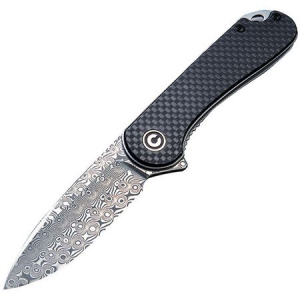 Civivi 907DS Elementum Linerlock Damascus