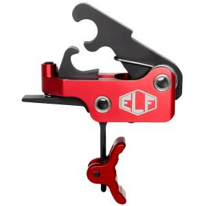 Elftmann ELF-SE Drop-in AR-15 Trigger Red Curved