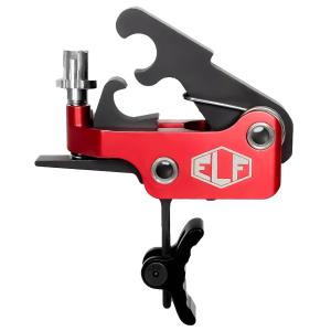 Elftmann ELF-SE Drop-in AR-15 Trigger with Knob Black Curved 602835068998