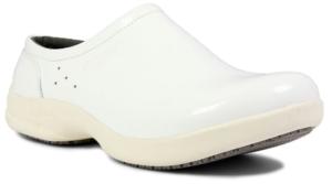 Bogs Ramsey Patent Service Clogs - Women's, Size 7, White, 71794-100-7