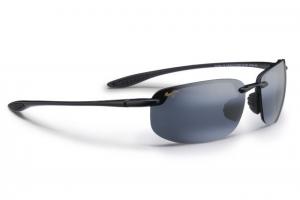 Maui Jim Hookipa Sunglasses w/ Gloss Black Frame and Neutral Grey Lenses - 407-02 603429007584