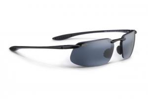 Maui Jim Kanaha Sunglasses w/ Gloss Black Frame and Neutral Grey Lenses - 409-02