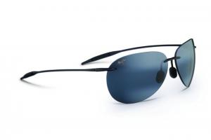 Maui Jim Sugar Beach Sunglasses w/ Gloss Black Frame and Neutral Grey Lenses - 421-02 603429015510