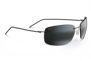 Maui Jim Frigate Sunglasses, Neutral Grey, Gunmetal Blue with Black Sleeve 716-06
