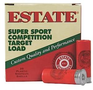 Estate SS12H Super Sport 12 Gauge 2.75" 1-1/8 oz 8 Shot 25 Bx/ 10 Cs SS12H